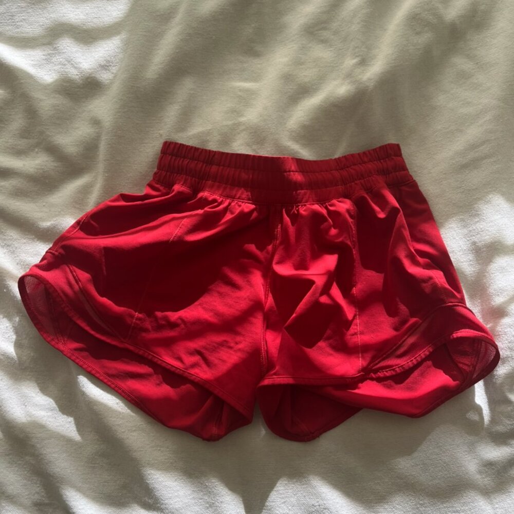 Lululemon | Red Hotty Hot High-Rise Short